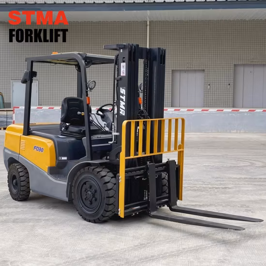 Stma 4tonne 4t Diesel Forklift Truck with Side Shifter and Fork Positioner