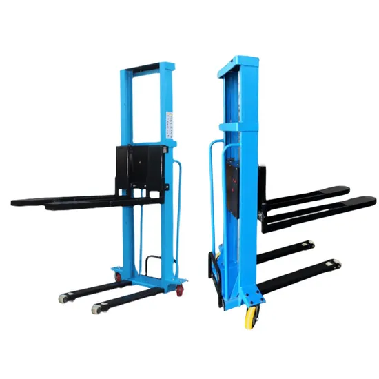 Piccolo impilatore elettrico del carrello elevatore elettrico del carrello elevatore idraulico del carrello elevatore telecomandato senza fili portatile da 0,5 tonnellate da 1 tonnellata